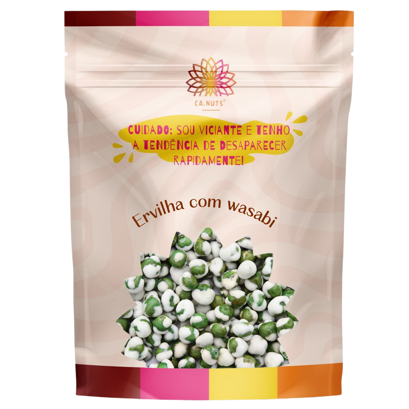 Ervilha Torrada com Wasabi Premium | Ca.Nuts