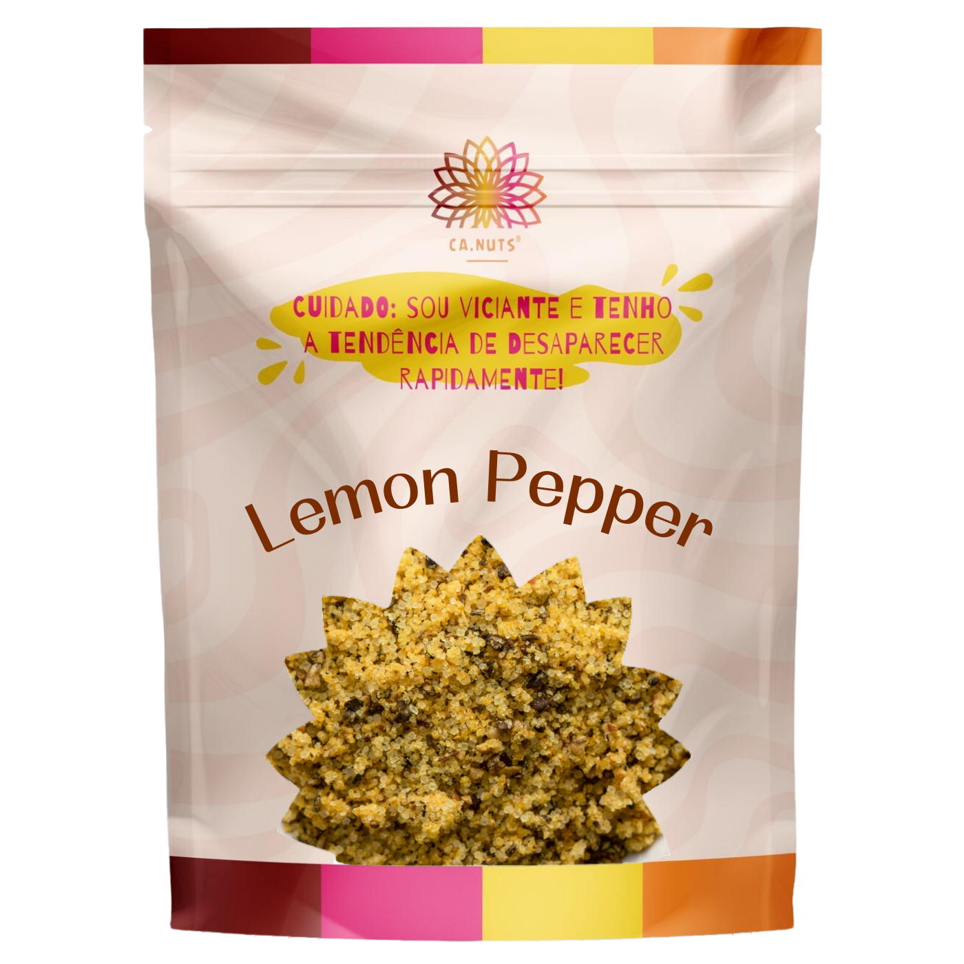 Lemon Pepper Premium Ca.Nuts | Linha especial Ca.Nuts