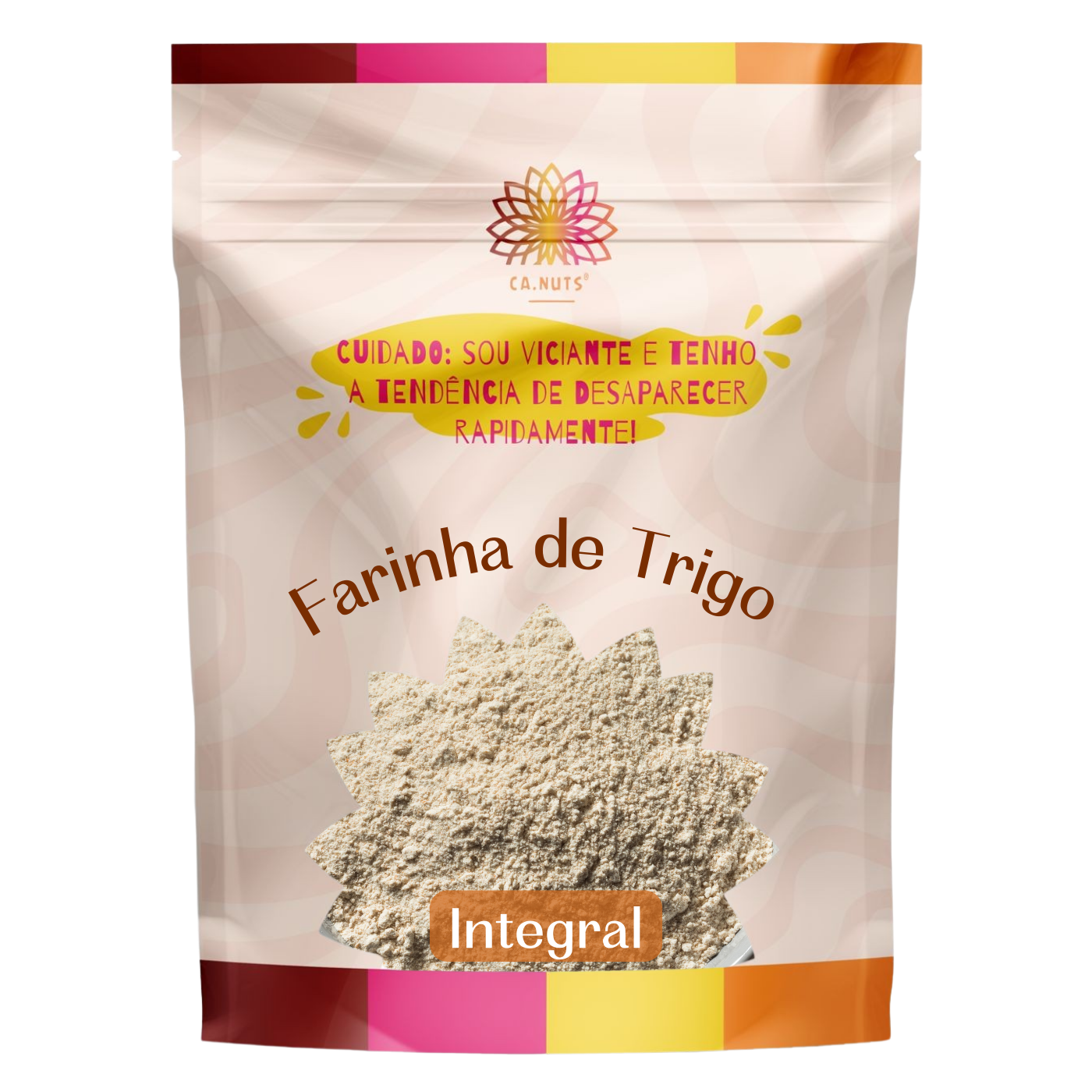 Farinha de trigo integral Premium Ca.Nuts