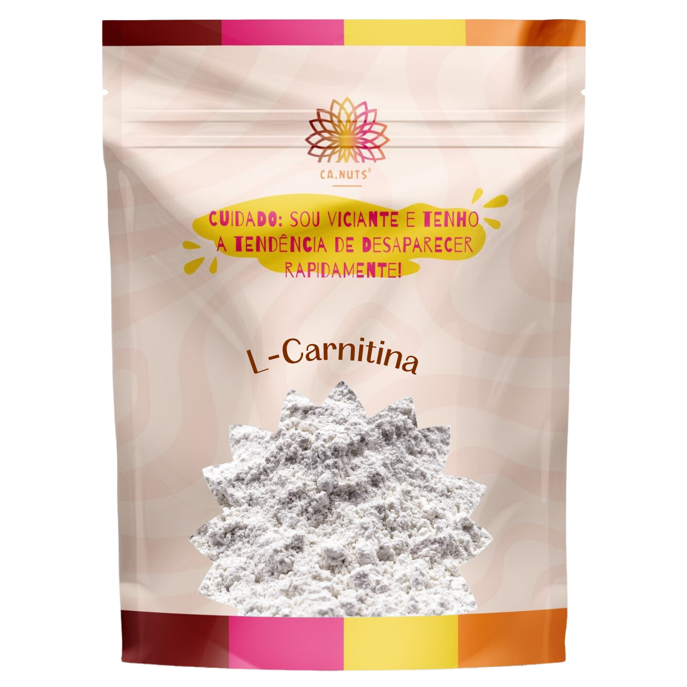 L-Carnitina em Pó Ca.Nuts Premium – Energia, Queima e Alta Performance