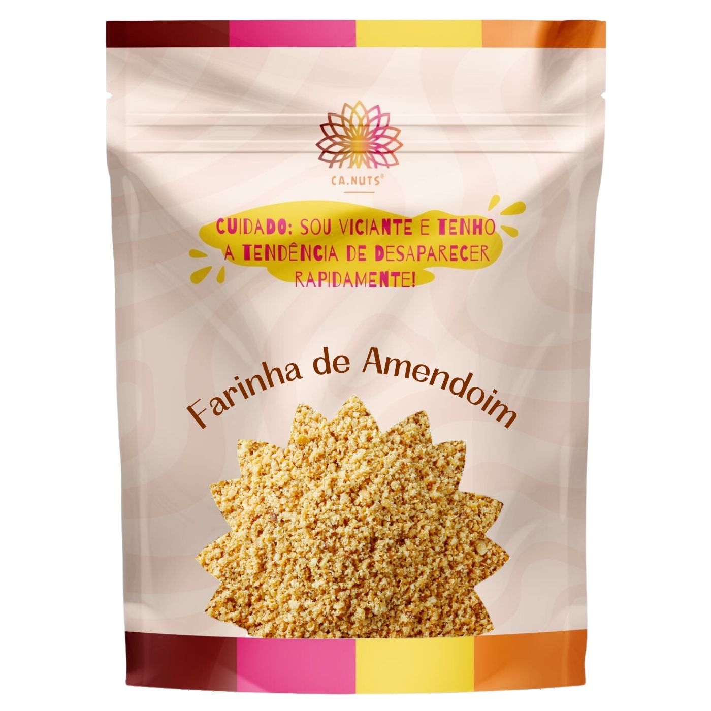 Farinha de amendoim torrada premium