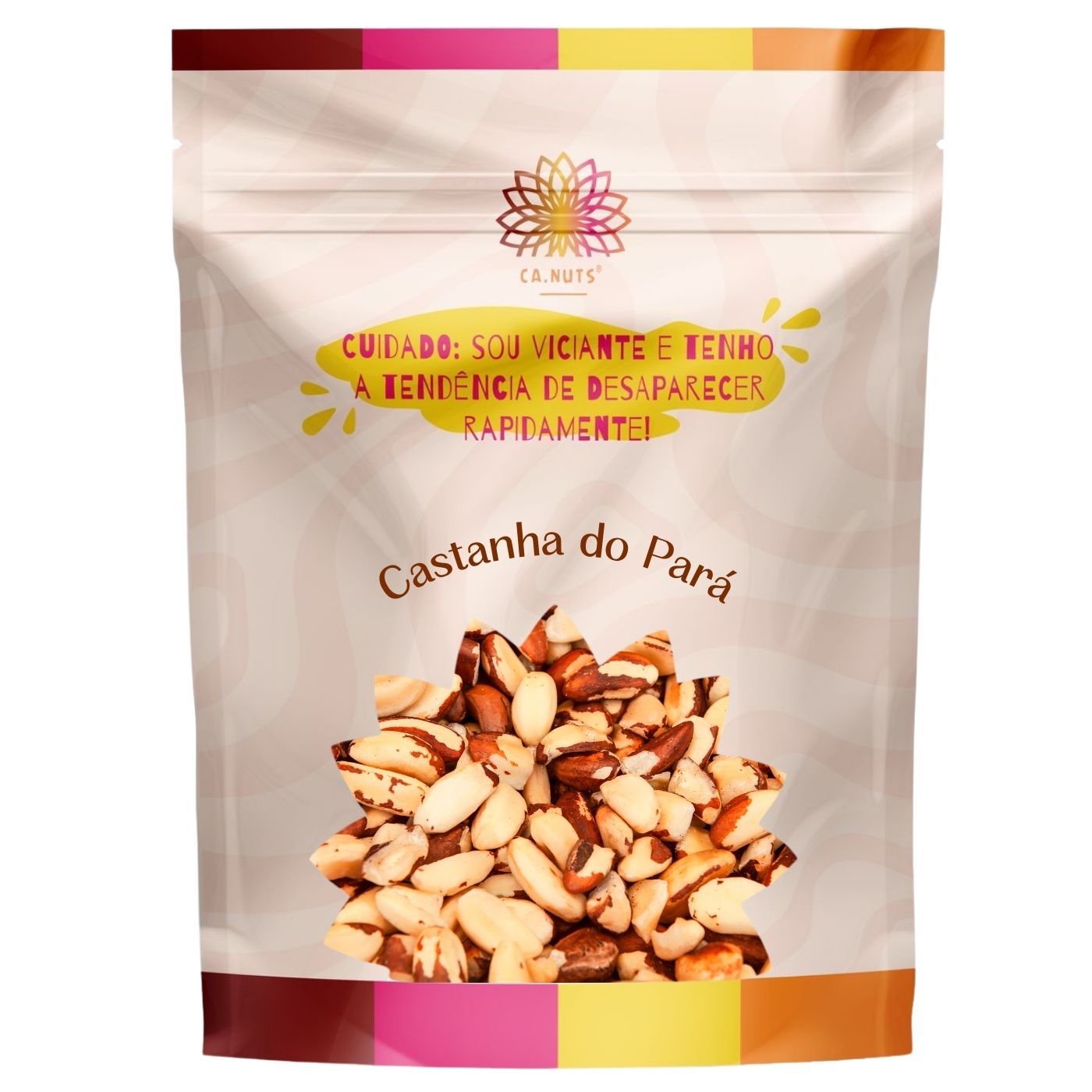 Castanha do pará inteira sem casca média Ca.Nuts | Snacks Naturais e Saudáveis