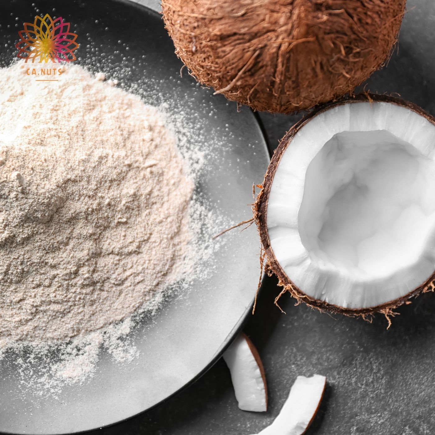 Premium White Coconut Flour Ca.Nuts Coconut 