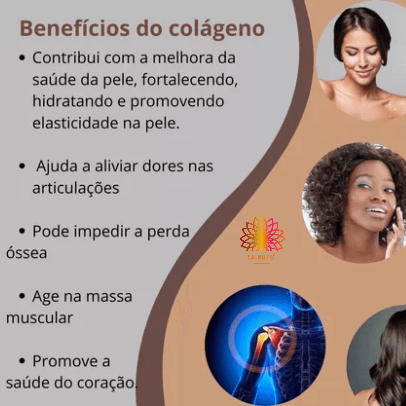 Colágeno Hidrolisado em Pó Premium | Marca Ca.Nuts - Ca.Nuts