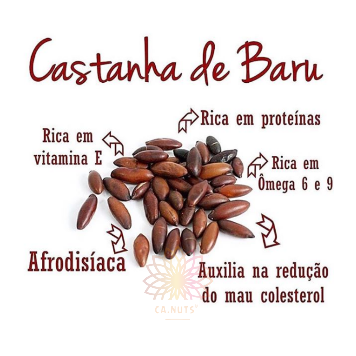 Castanha de Baru Premium | Marca Ca.Nuts