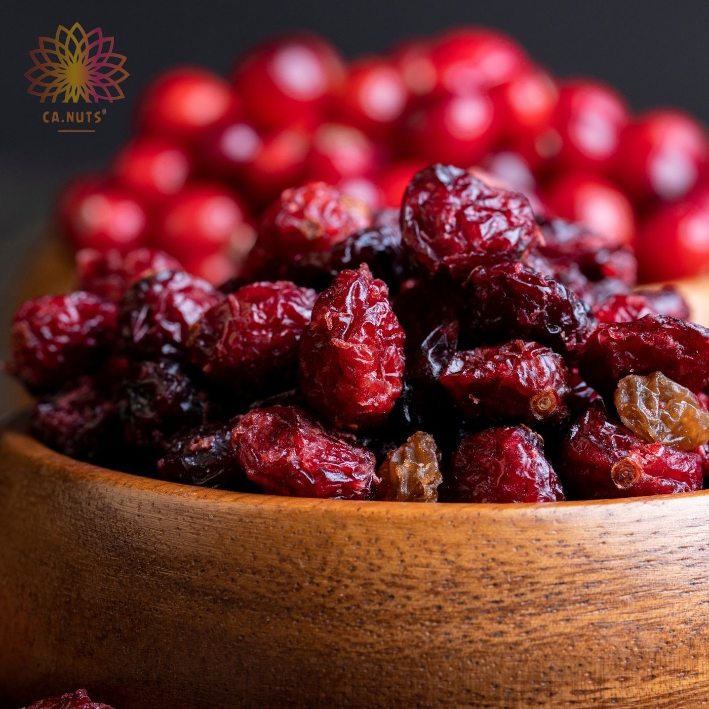 Premium sliced ​​dried cranberry - Ca.Nuts