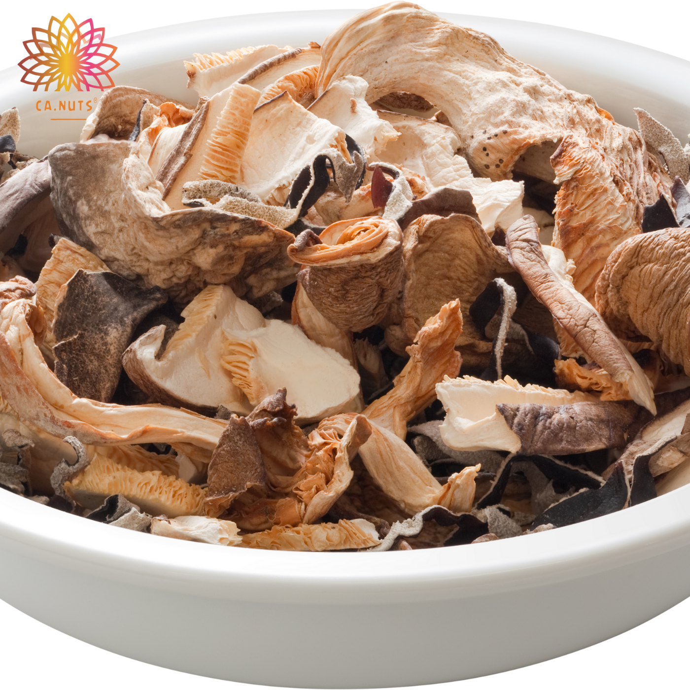 Funghi Seco Premium Ca.Nuts | Linha Especial de Especiarias Ca.Nuts