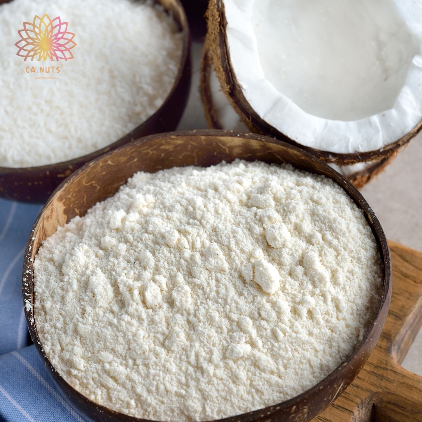 Premium White Coconut Flour Ca.Nuts Coconut 