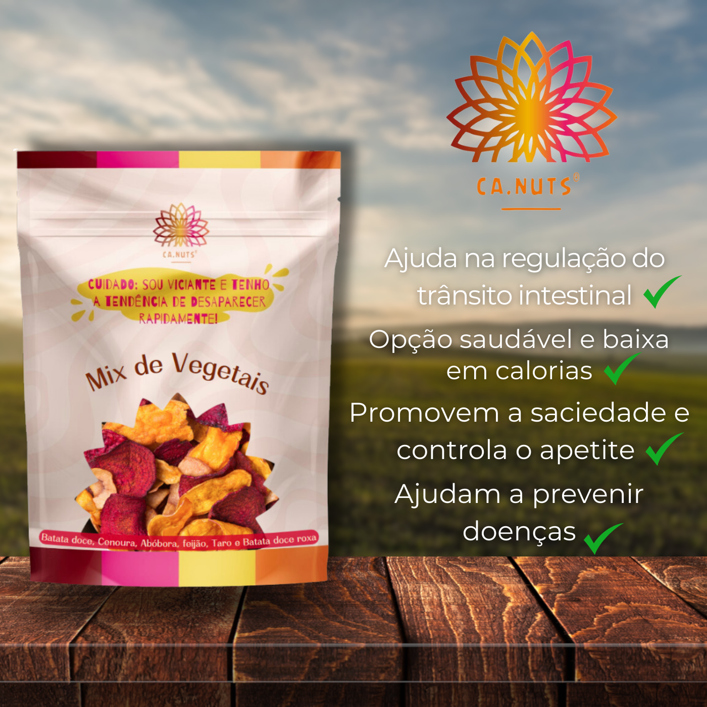 Mix de Vegetais Premium | Linha Especial de Especiarias Ca.Nuts