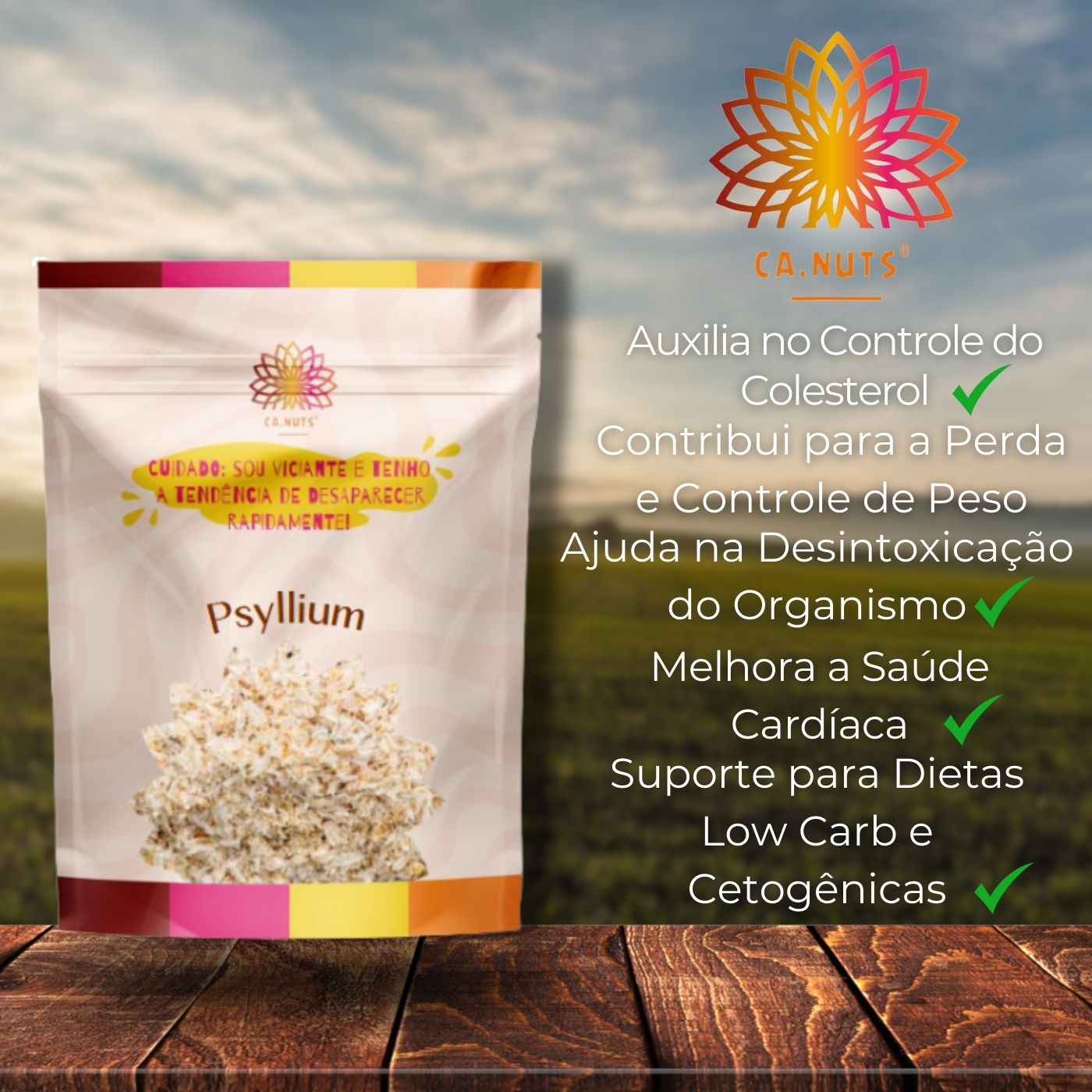 Psyllium Premium Husk Ca.Nuts