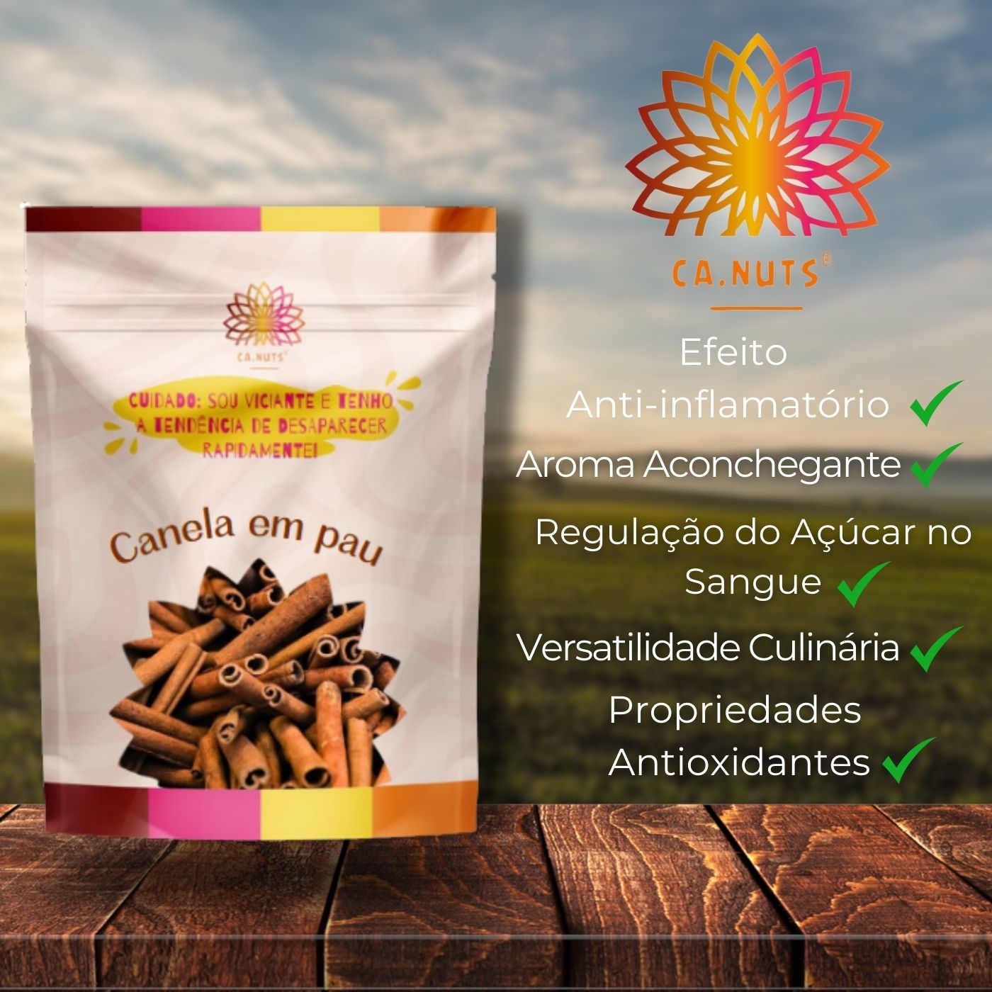 Canela em Pau Premium | Ca.Nuts