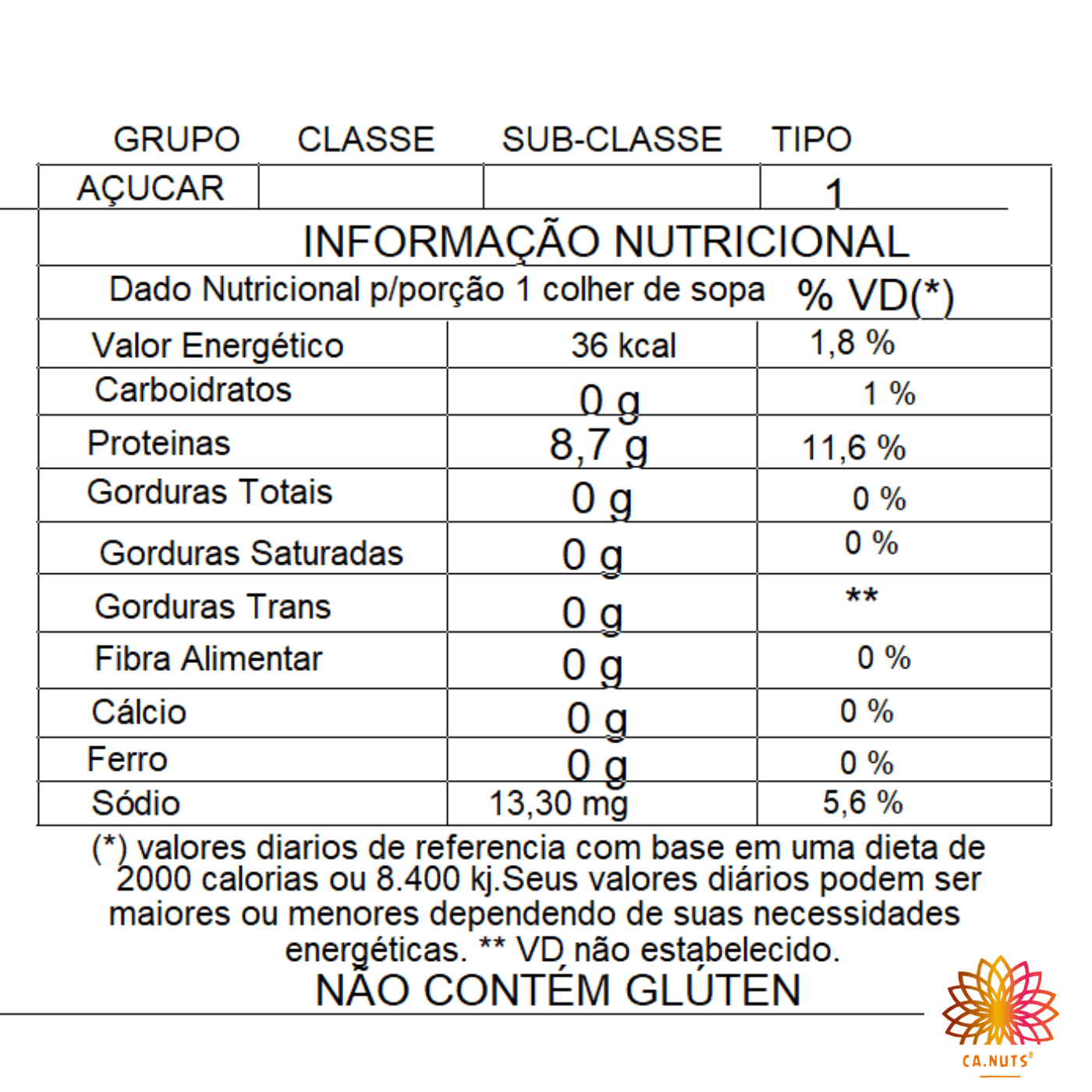 Colágeno Hidrolisado em Pó Premium | Marca Ca.Nuts - Ca.Nuts