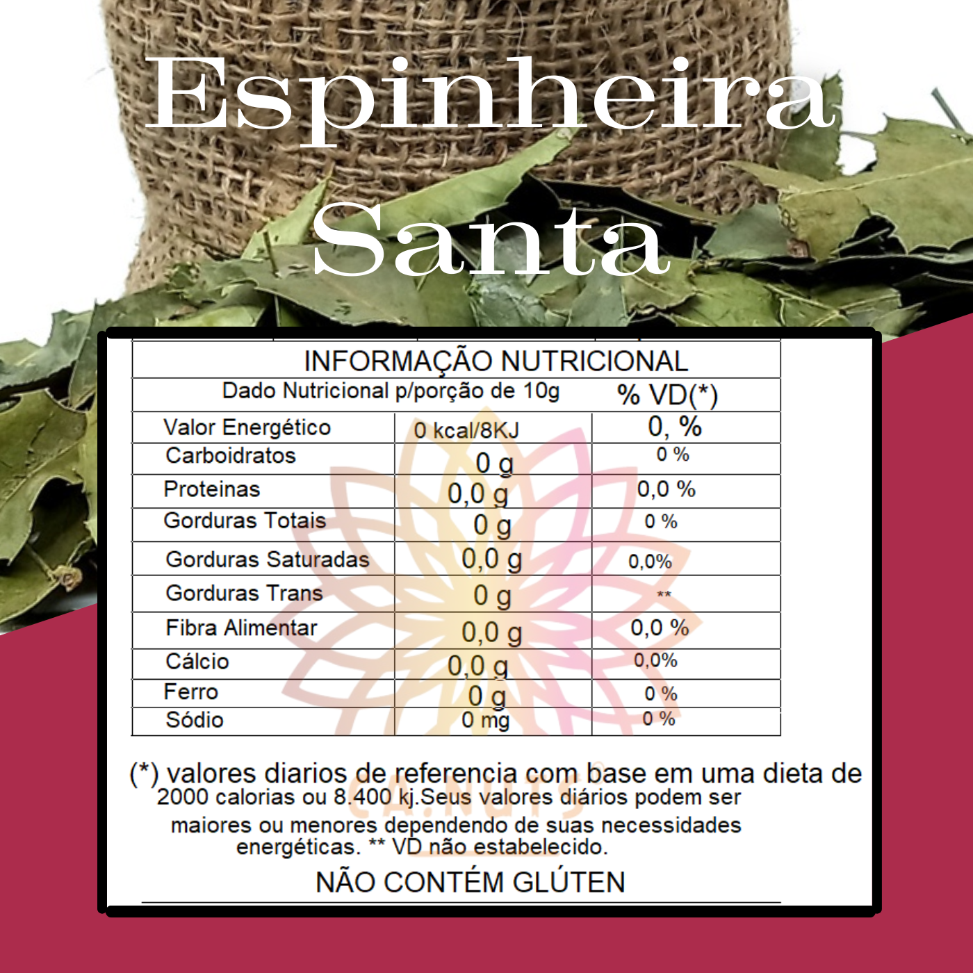 Espinheira-Santa Premium Ca.Nuts