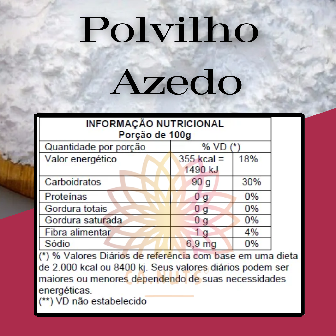 Polvilho Azedo Premium Ca.Nuts