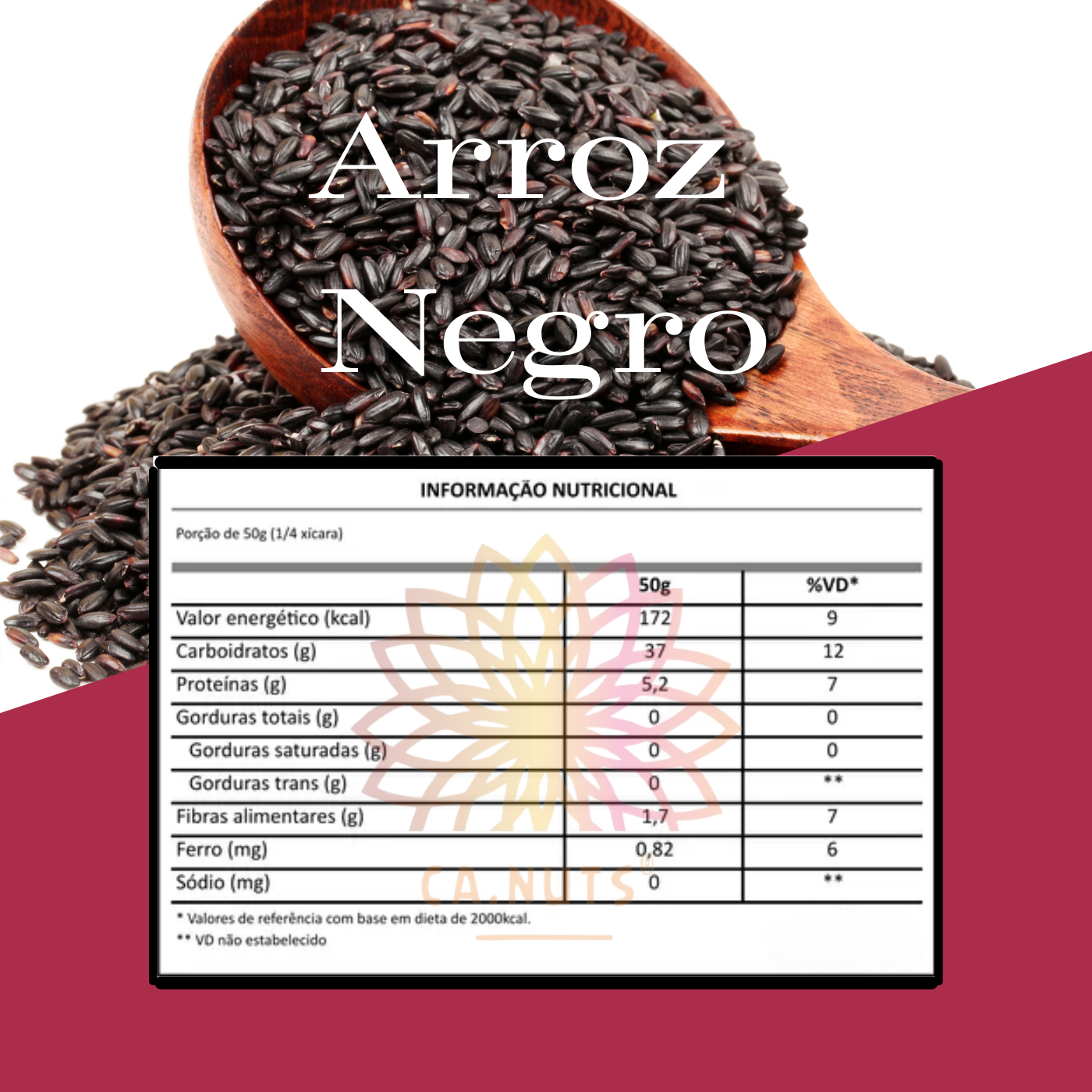 Arroz Negro Premium Ca.Nuts