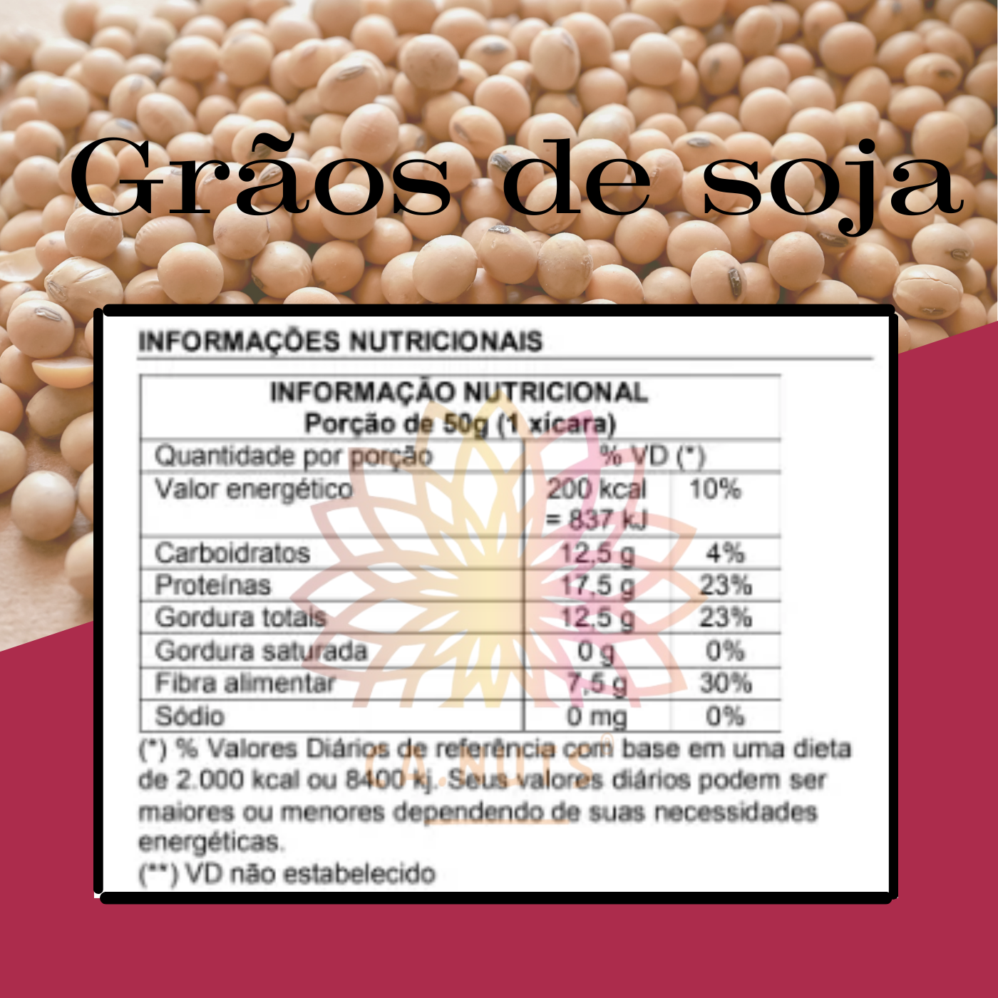 Grãos de Soja Premium Ca.Nuts