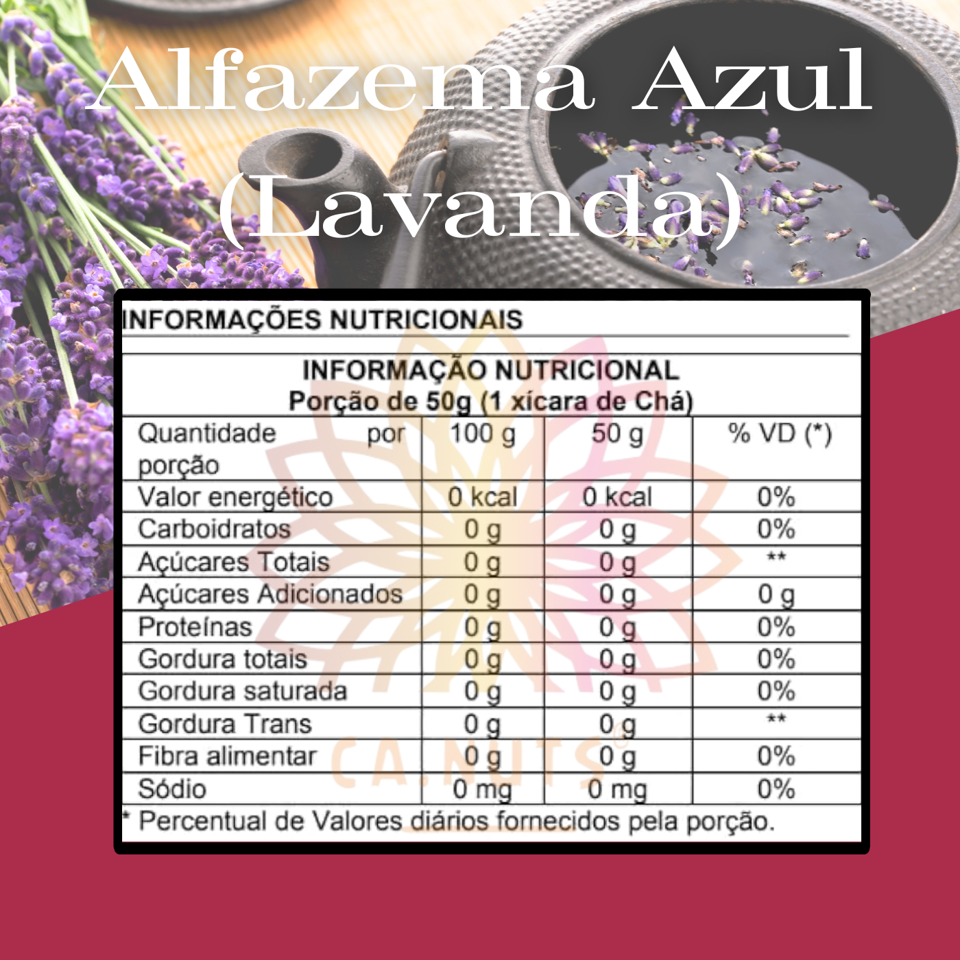 Alfazema Azul Premium Ca.Nuts (Lavanda)