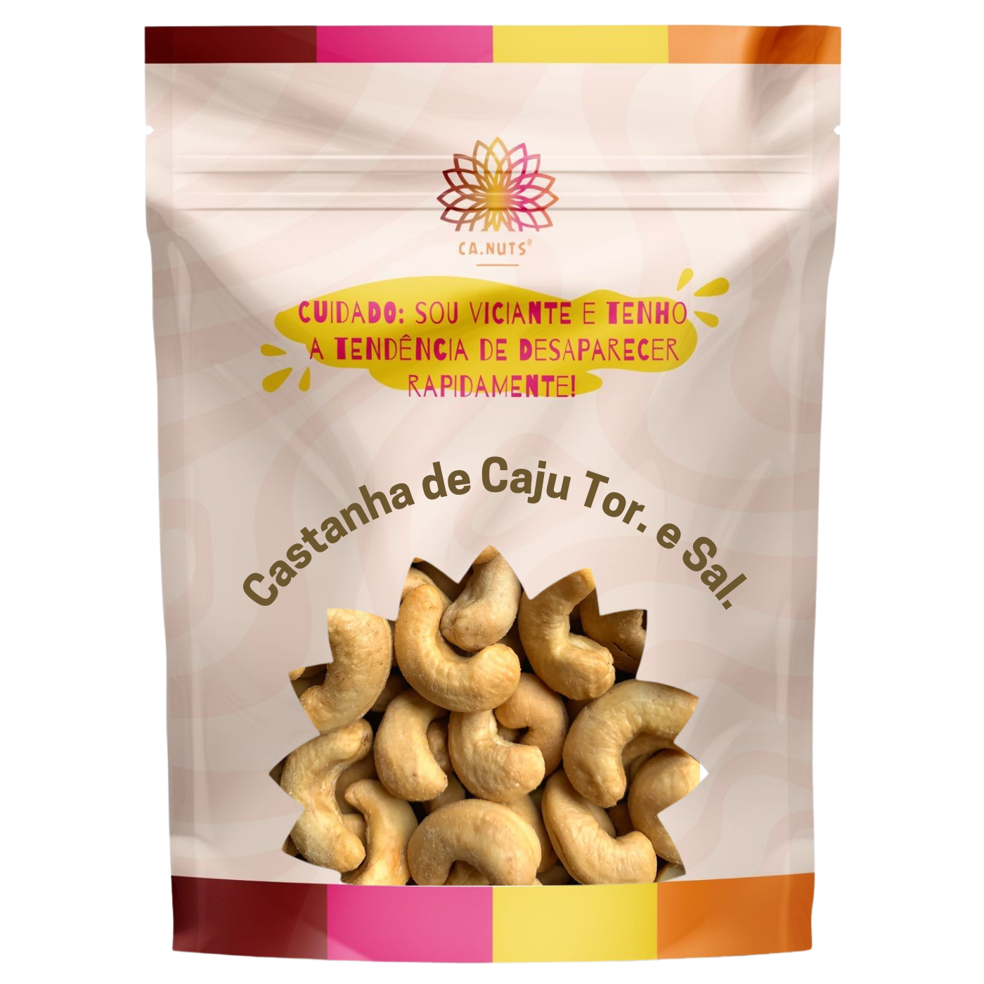 Castanha de Caju Torrada e Salgada Ca.Nuts