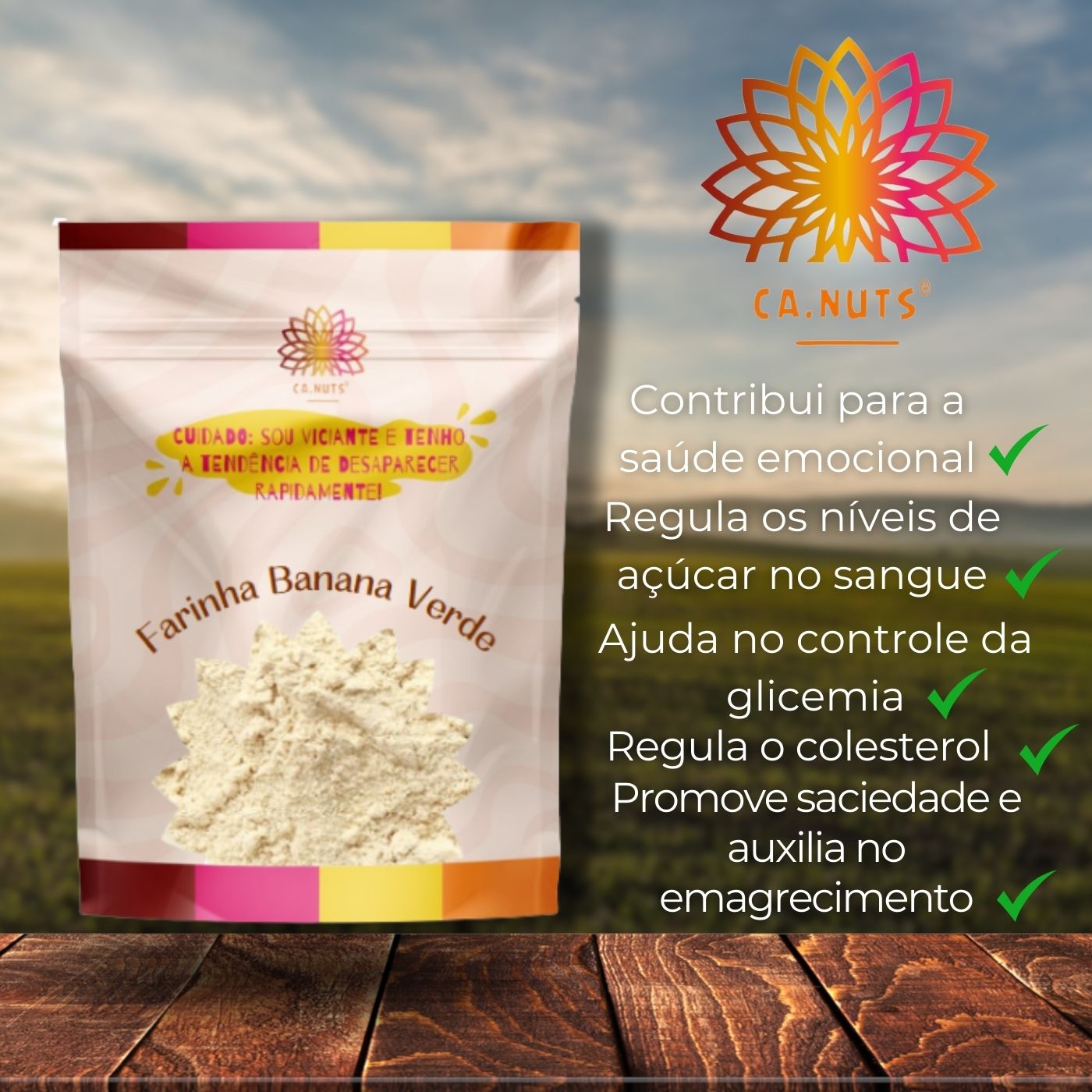 Premium Green Banana Flour | Ca.Nuts Brand 