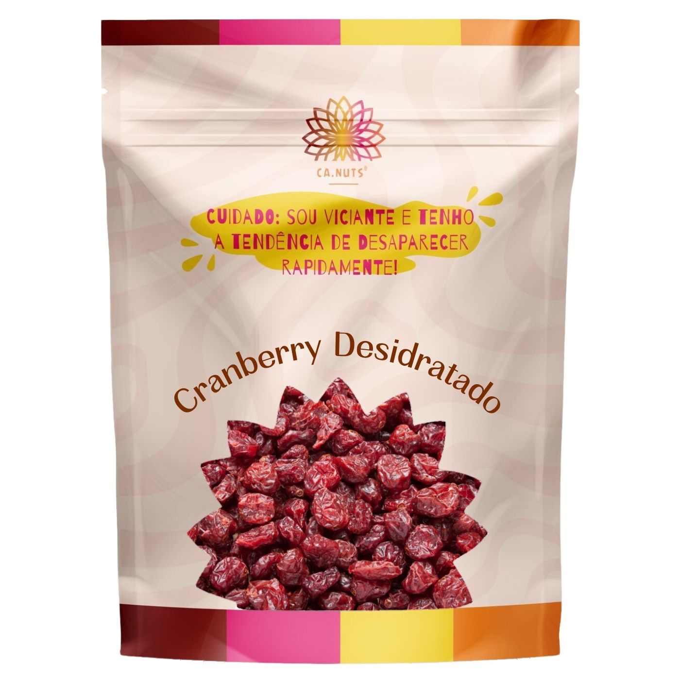 Cranberry desidratado importado Ca.Nuts | Rico em vitaminas